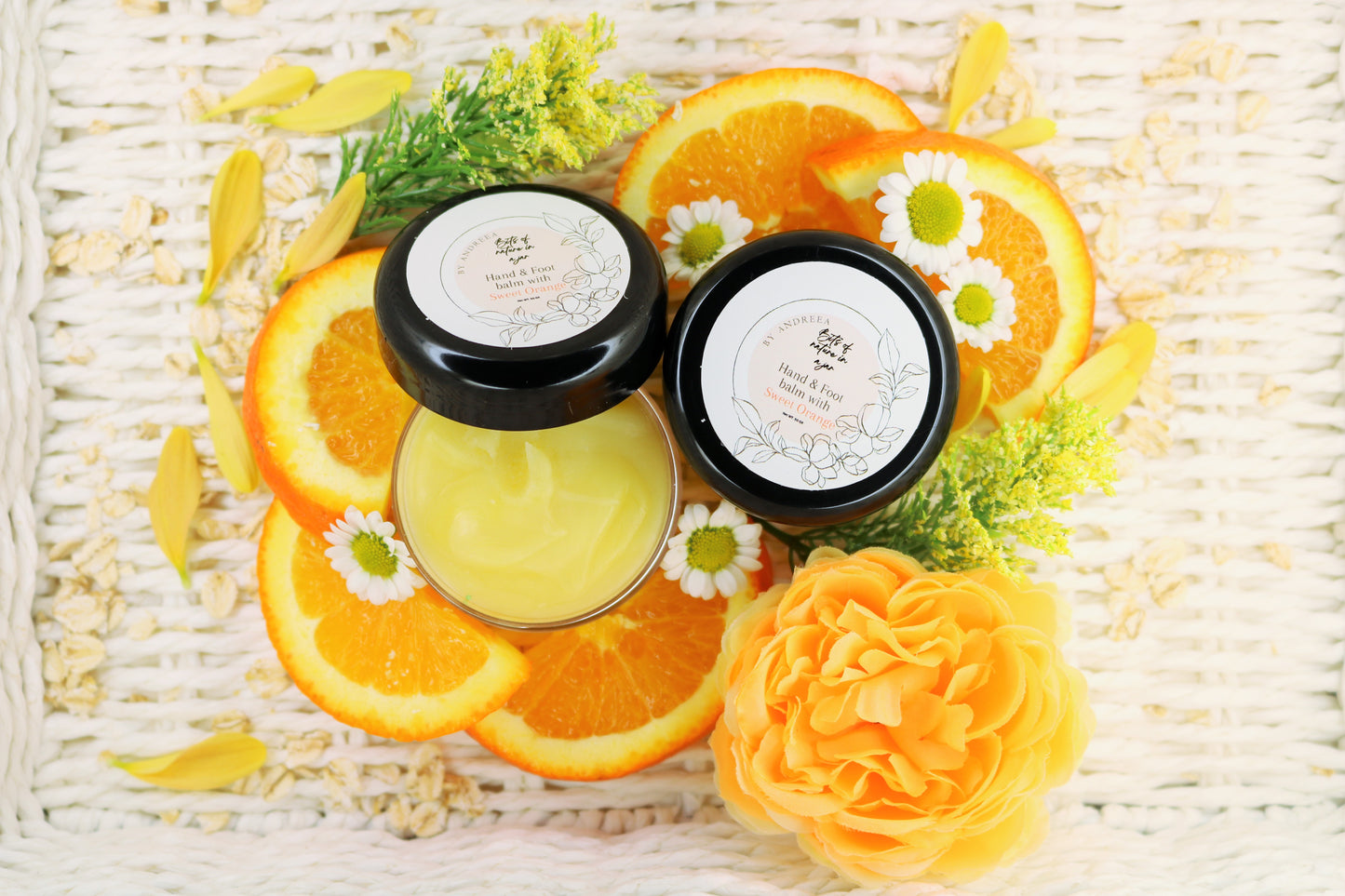 Sweet Orange Essential Oil Hand & Foot Balm